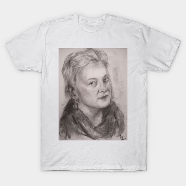 Portrait of an artist Mila Arbuzova T-Shirt by Anthropolog